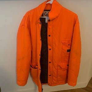 Orange jacket